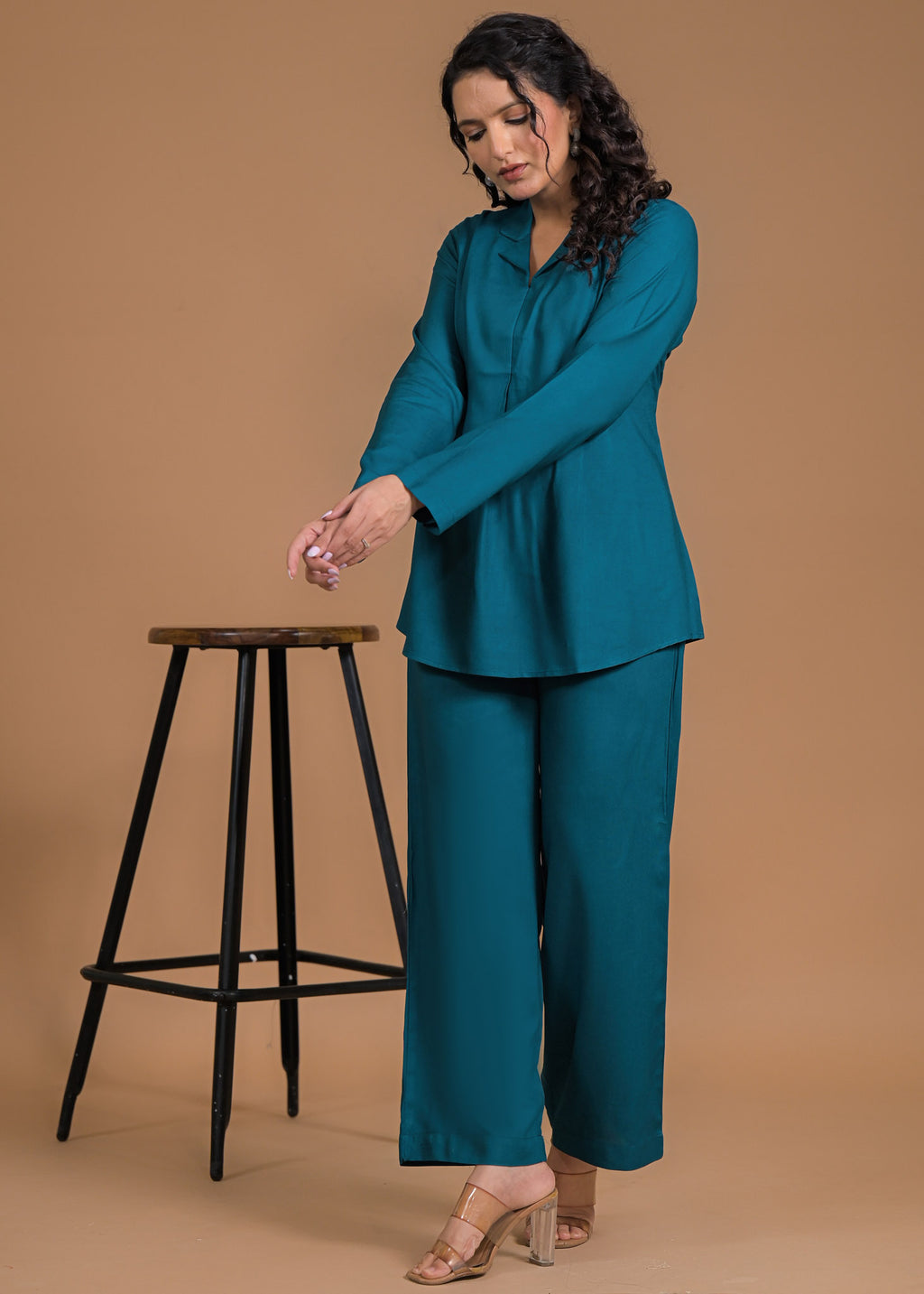 Travel Wear Pure Viscose Coord Set