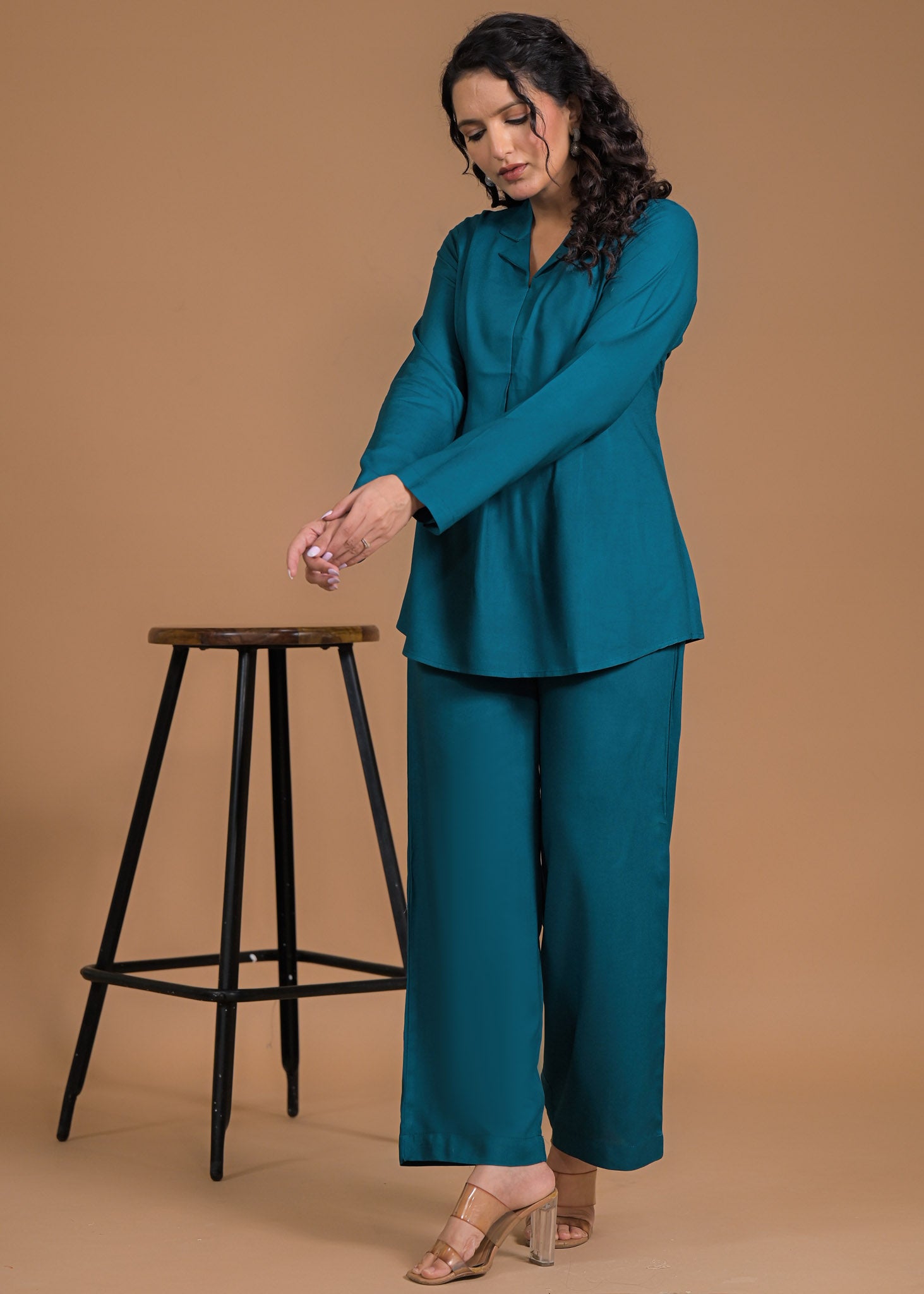 Travel Wear Pure Viscose Coord Set