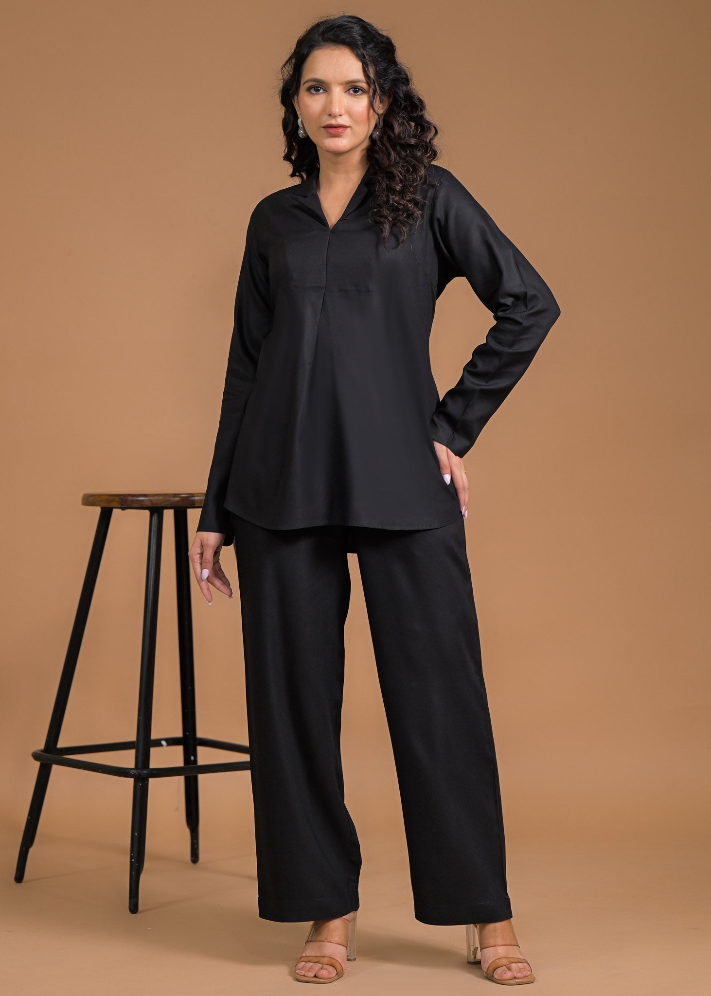 Travel Wear Pure Viscose Coord Set