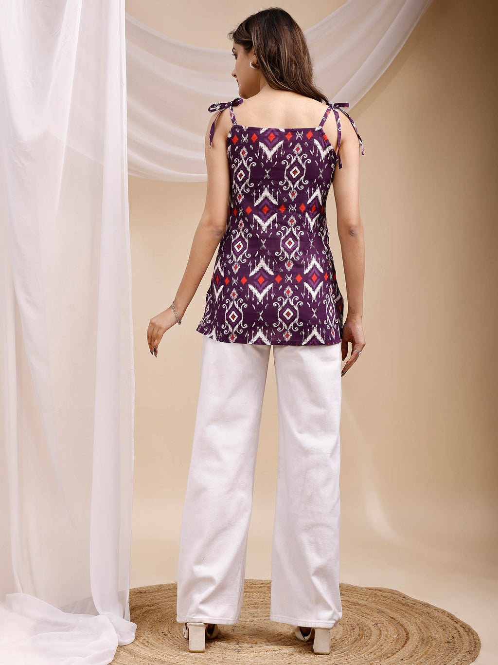 Cotton Purple Kurti 2