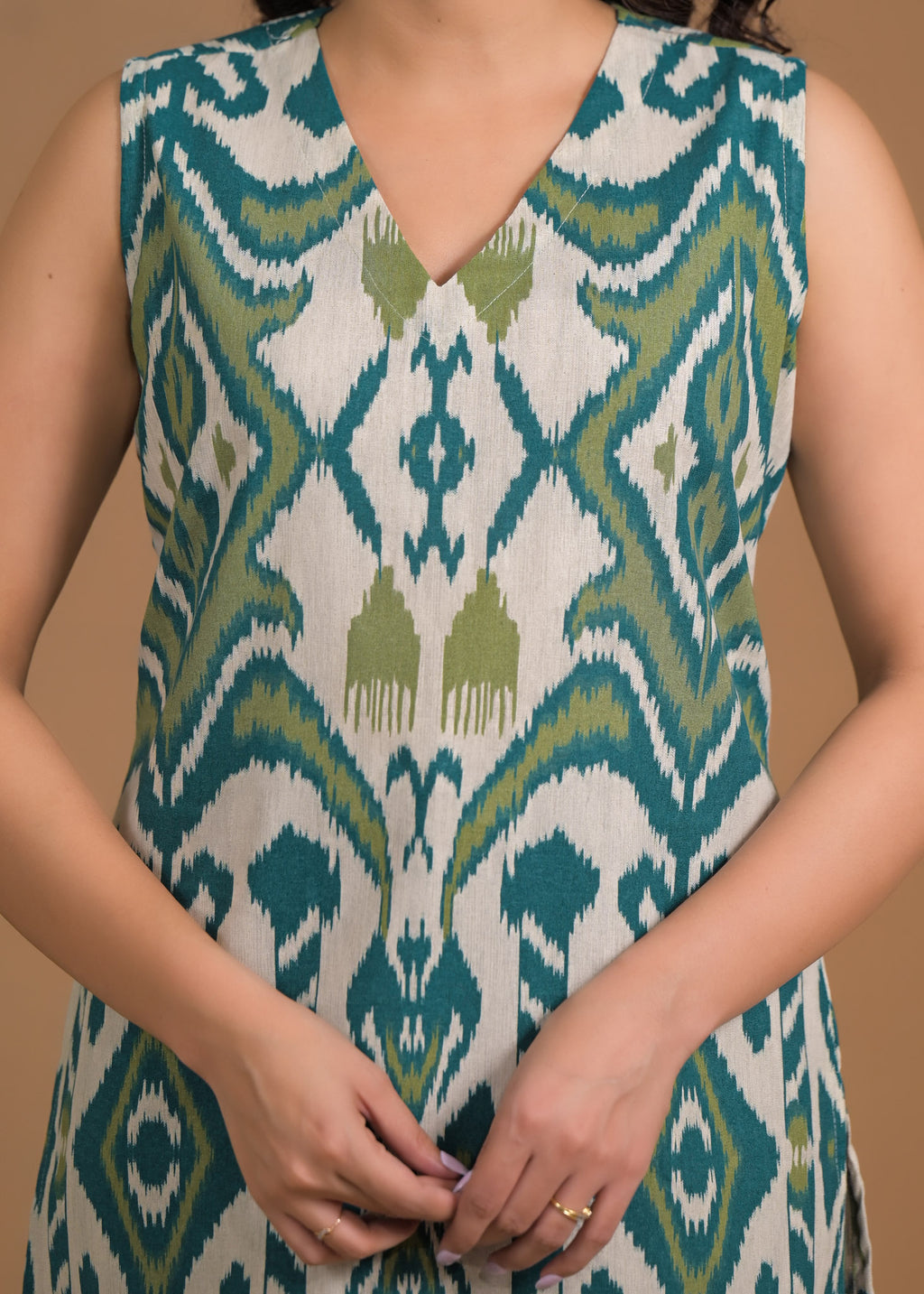 Pure Cotton Rama Short Kurti 6